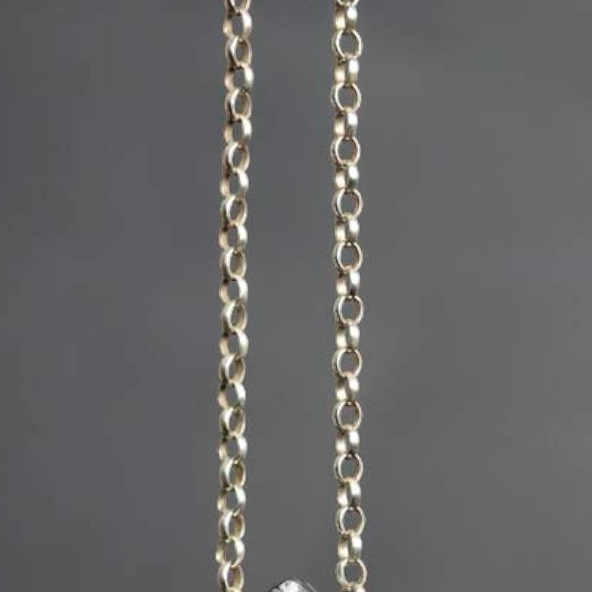 18in Sterling Silver 2.5mm Rolo Chain