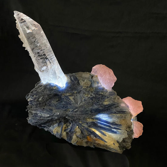 Crystal Light Sculpture 'Breaching Consciousness'